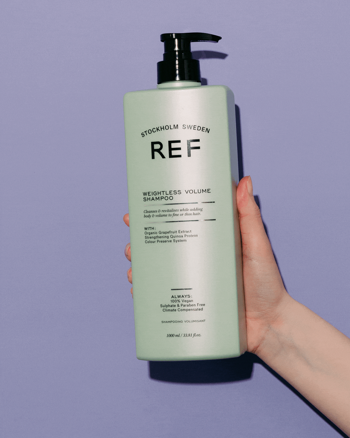 REF shampoo – wide range for all hair types | REF Stockholm
